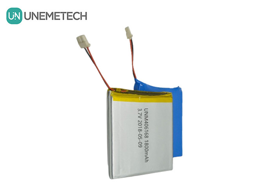 Medical Device Lithium Ion Polymer Battery Pack 7.4V 1800mAh 2S 406168 Rechargeable