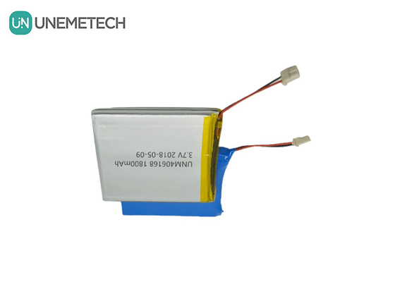 Medical Device Lithium Ion Polymer Battery Pack 7.4V 1800mAh 2S 406168 Rechargeable