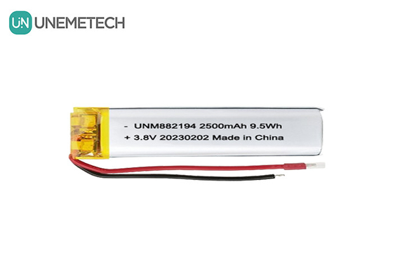 Custom 882194 High Voltage LiPo Battery 4.35V 2500mAh 1 Year Warranty