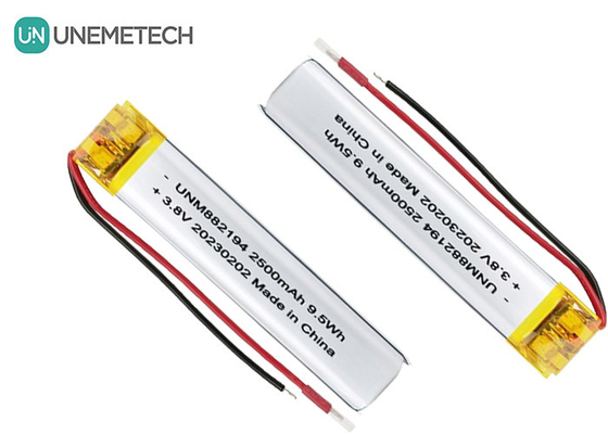 Custom 882194 High Voltage LiPo Battery 4.35V 2500mAh 1 Year Warranty