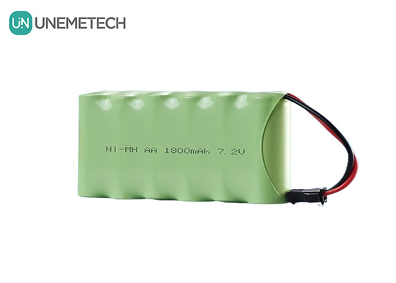 7.2V NiMH Battery Packs 1800mAh Nickel Metal Hydride Batteries For Remote Control Vehicle
