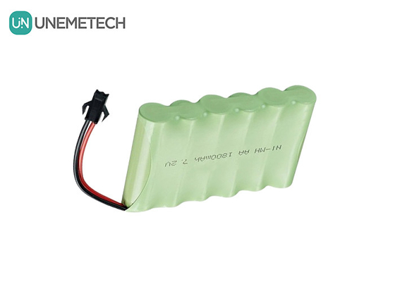 7.2V NiMH Battery Packs 1800mAh Nickel Metal Hydride Batteries For Remote Control Vehicle