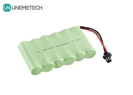 7.2V NiMH Battery Packs 1800mAh Nickel Metal Hydride Batteries For Remote Control Vehicle