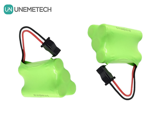 Ni-MH AAA Rechargeable Battery 4.8V 4S NiMH Battery Packs 900mAh For Instrument