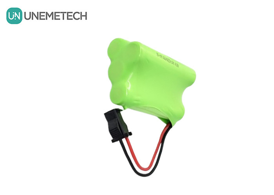 Ni-MH AAA Rechargeable Battery 4.8V 4S NiMH Battery Packs 900mAh For Instrument