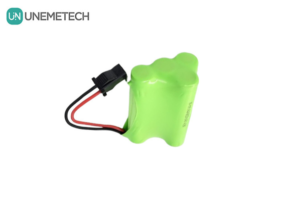 Ni-MH AAA Rechargeable Battery 4.8V 4S NiMH Battery Packs 900mAh For Instrument