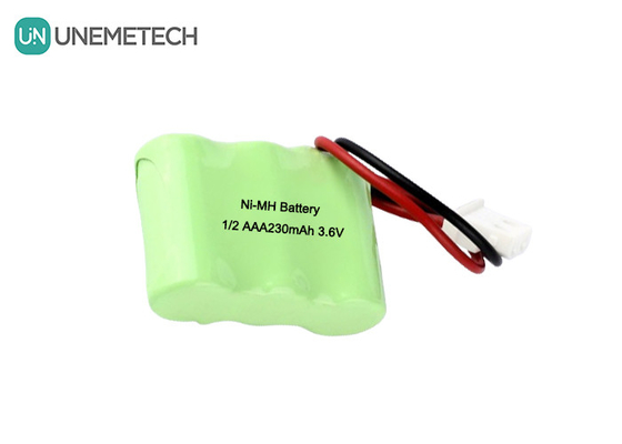 1/2AAA NiMH Rechargeable Battery Packs 3.6V 230mAh Column Rechargeable Battery Packs