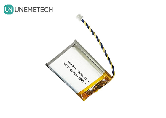 3.7V Rechargeable Li Polymer Battery 103040 1200 mAh for Medical Device and LED Lamp