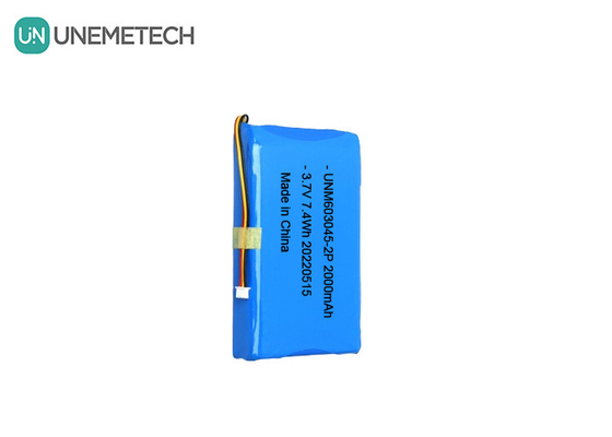 Large Capacity Lithium Polymer Battery Pack 603045 2P 3.7V 2000mAh Smart Door Lock Battery