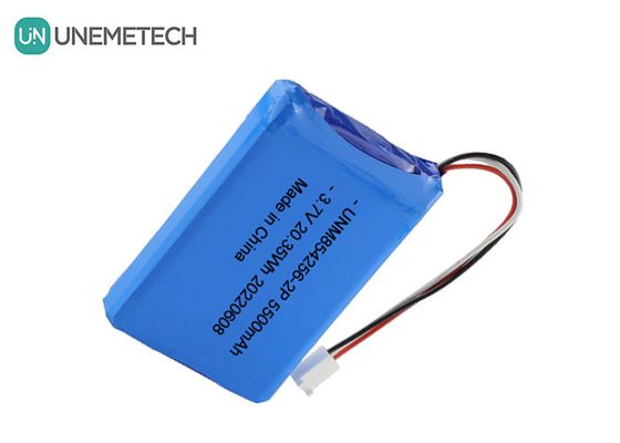 3.7V Li Poly Rechargeable Battery Pack 854256 2P 5500mAh Industrial Equipment Batteries