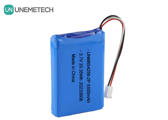 3.7V Li Poly Rechargeable Battery Pack 854256 2P 5500mAh Industrial Equipment Batteries