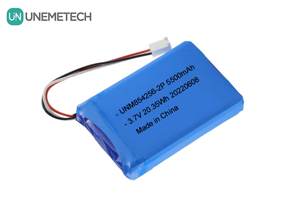 3.7V Li Poly Rechargeable Battery Pack 854256 2P 5500mAh Industrial Equipment Batteries
