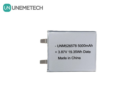 526578 3.87V High Voltage LiPo Battery 5000mAh 4.45V Charge Voltage For Power Bank