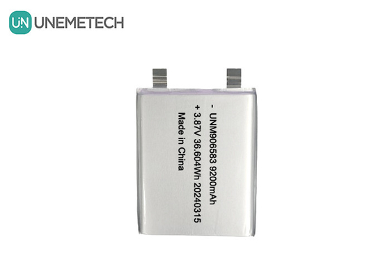 3.87V 9200mAh 906583 High Voltage Lithium Ion Battery Pack For Power Bank
