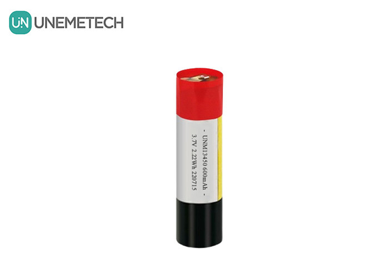 Rechargeable Cylindrical LiPo Battery 13450 3.7V 650mAh for Electronic Cigarettes
