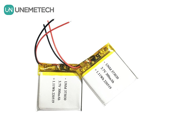 3.7V 300mAh LiPo Rechargeable Battery 373030 for Bluetooth Speaker