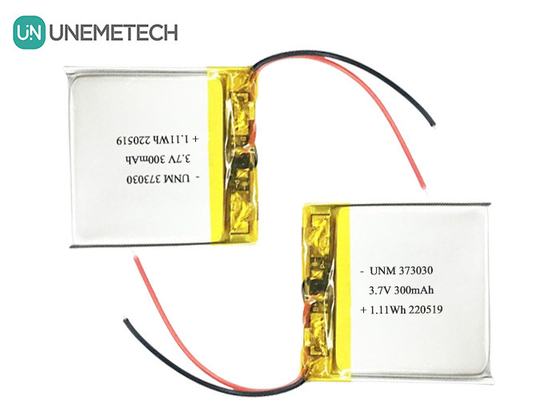 3.7V 300mAh LiPo Rechargeable Battery 373030 for Bluetooth Speaker