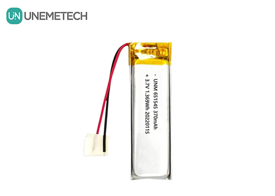 3.7V 370mAh 651545 Rechargeable Lithium Li-ion Polymer Battery for Digital Products