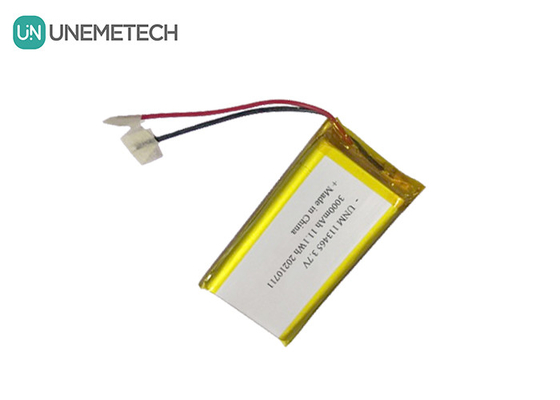 3.7V 3000mAh Rechargeable High Capacity Lithium Polymer Battery 113465 For Smartphone
