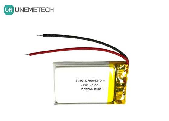 3.7V 250mAh Lipo Rechargeable Battery 442332 For Portable Electronic Scales