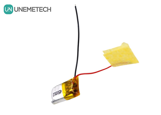 451012 3.7V 37mAh Rechargeable Small Lithium Polymer Battery For Micro Devices