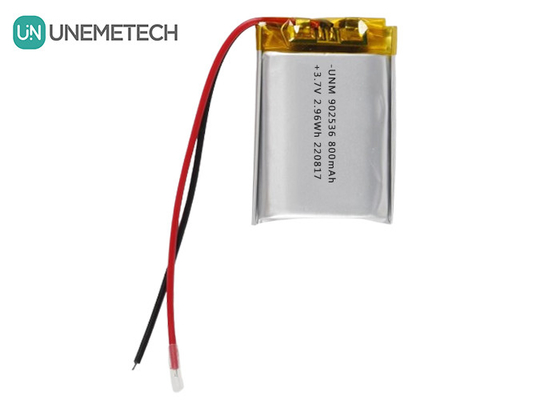 3.7V 800mAh Li Ion Polymer Battery 902536 Rechargeable Pouch Batterry For Gamepad