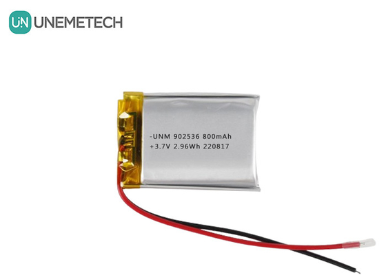 3.7V 800mAh Li Ion Polymer Battery 902536 Rechargeable Pouch Batterry For Gamepad