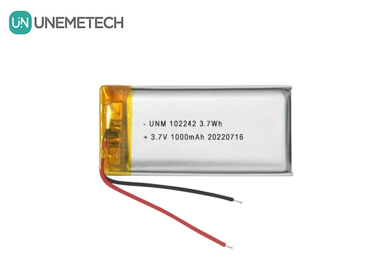 3.7V 1000mAh 102242 Standard Lithium ion Polymer Battery for Table Lamps