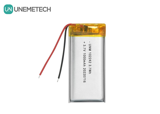3.7V 1000mAh 102242 Standard Lithium ion Polymer Battery for Table Lamps