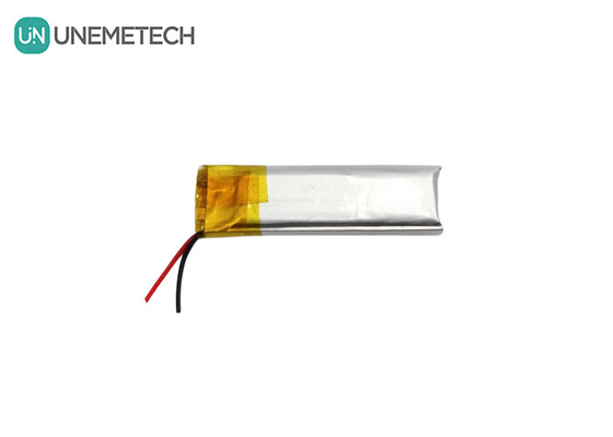 3.7V 80mAh 400930 Custom Lithium Polymer Battery Low Weight For Electronic Candles