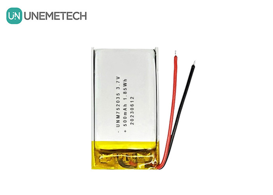 3.7V 500mAh 752035 Advanced Lithium Polymer Battery For Remote Controls