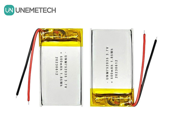 3.7V 500mAh 752035 Advanced Lithium Polymer Battery For Remote Controls