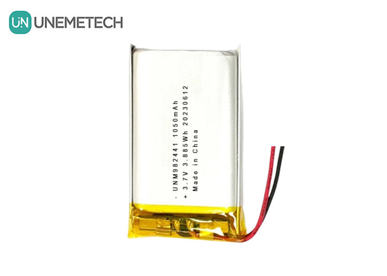 OEM ODM Customized 3.7V 1050mAh Li-Ion Polymer Battery 982441 For Intelligent Doorbell