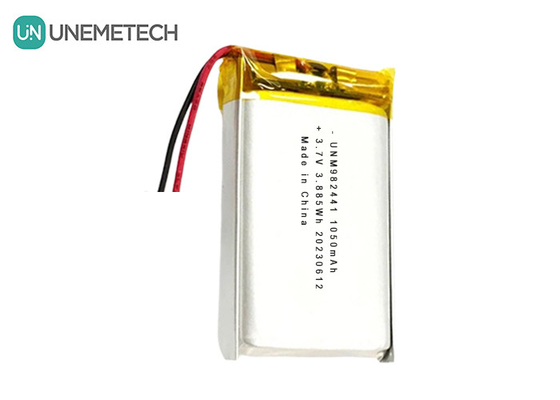 OEM ODM Customized 3.7V 1050mAh Li-Ion Polymer Battery 982441 For Intelligent Doorbell