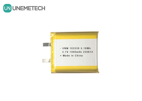 3.7V 1400mAh High-Performance Lithium-Ion Polymer Battery 103339 For Toy Cars