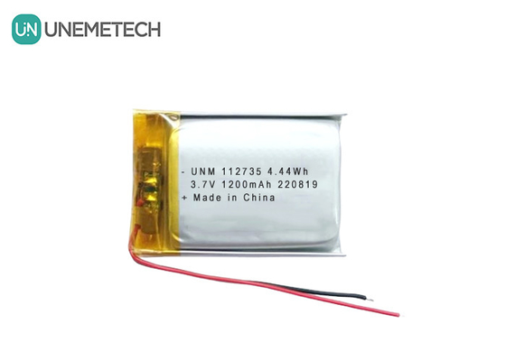 3.7V 1200mAh Rechargeable Flexible LiPo Battery 112735 For Electronic Tablets