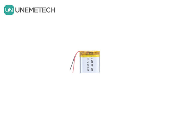 3.7V 30mAh 251515 Small Lightweight Lipo Battery For Small Electronic Thermometer