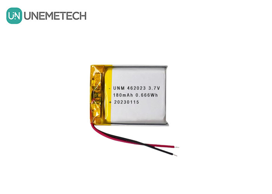 3.7V 180mAh Li Ion Battery 462023 Lipo Rechargeable Battery Pack for Electronic Toys