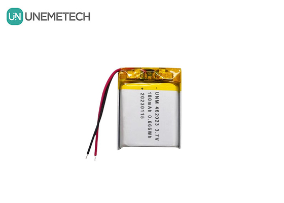 3.7V 180mAh Li Ion Battery 462023 Lipo Rechargeable Battery Pack for Electronic Toys