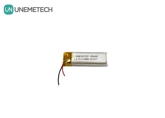3.7V 145mAh 501232 Compact Design Lithium Polymer Battery For Bubble Machine