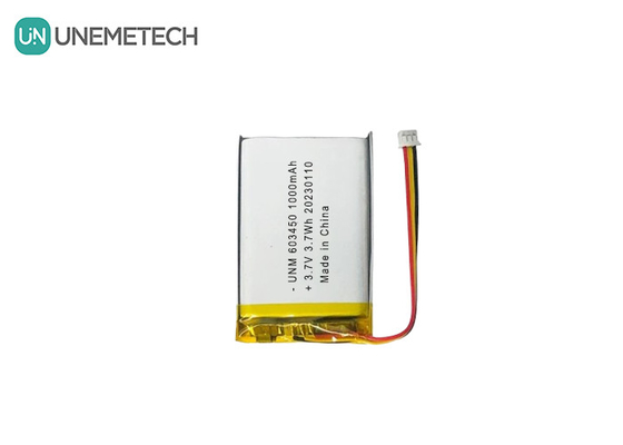 3.7V 1000mAh 603450 Rechargeable High Capacity Lipo Battery For RC Cars