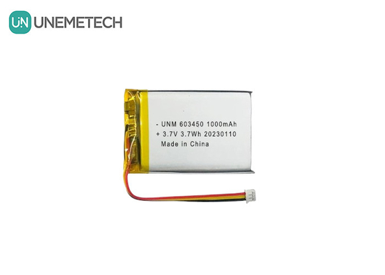 3.7V 1000mAh 603450 Rechargeable High Capacity Lipo Battery For RC Cars