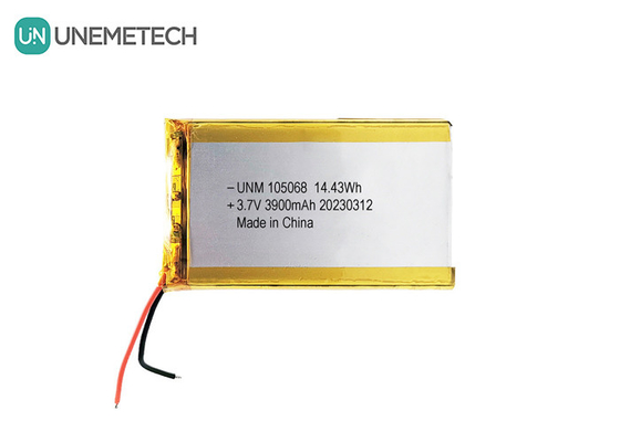 3900mAh High Capacity Li-Polymer Battery 105068 3.7V Lipo Batteries For Tablet