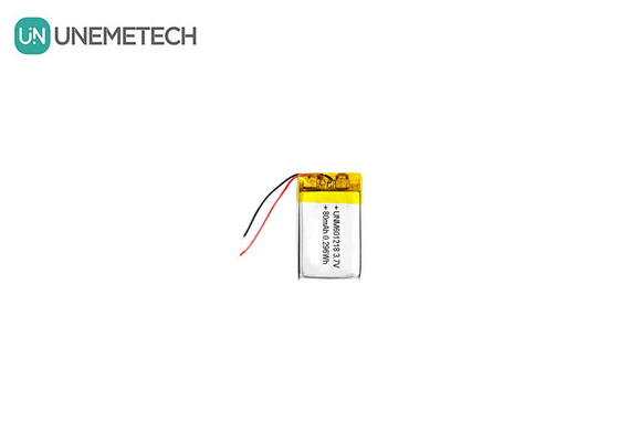 601218 3.7V 80mAh Rechargeable Small Lithium Polymer Battery For Smart Glasses