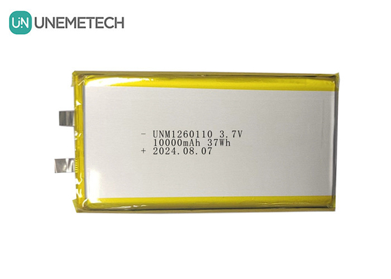 3.7V 10000mAh Rechargeable High Capacity Lithium Polymer Battery 1260110 For Tablets