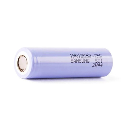 Samsung 25S 18650 2500mAh 20A Battery 3.6V Cylindrical Lithium Ion Cell INR18650-25S