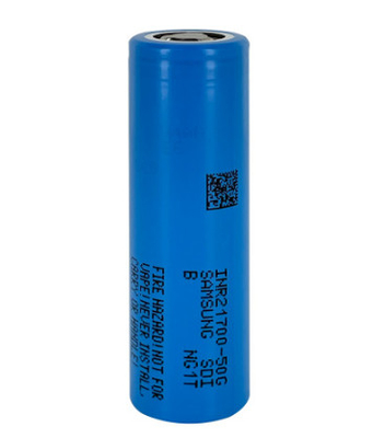 Samsung 50G 21700 5000mAh 9.8A Battery 3.63V Lithium Ion Battery Cell INR21700-50G