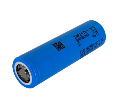 Samsung 50G 21700 5000mAh 9.8A Battery 3.63V Lithium Ion Battery Cell INR21700-50G