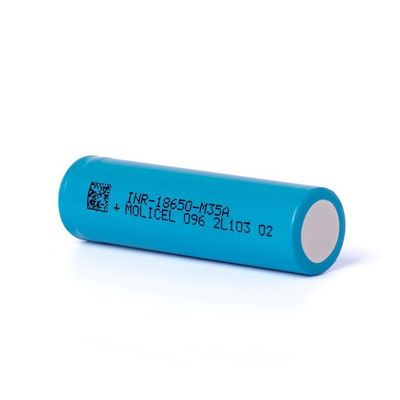 Quality Molicel M35A 18650 3500mAh 10A Battery INR-18650-M35A 3.6V Flat Top Cell factory