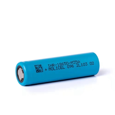 Molicel INR-18650-M35A Flat Top 18650 Battery Molicel M35A 18650 3500mAh 10A Battery 3.6V